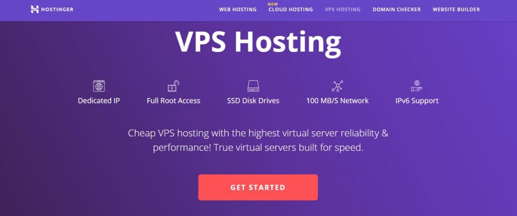 Hostinger Cheapest VPS
