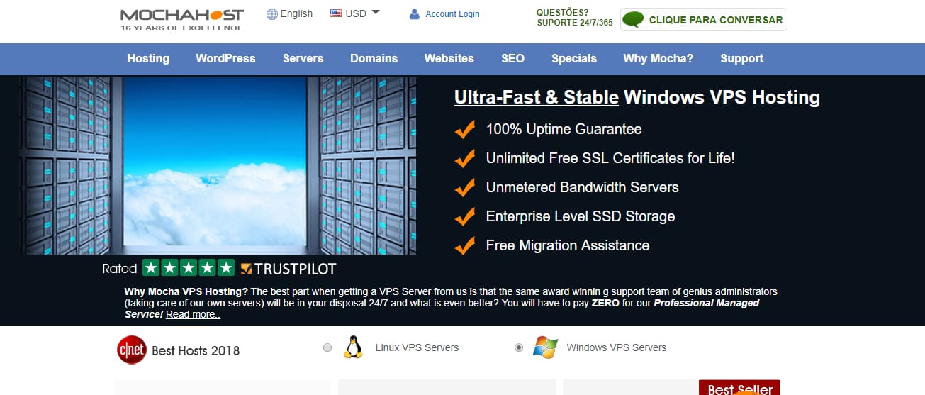 MochaHost世界で最も安いvps