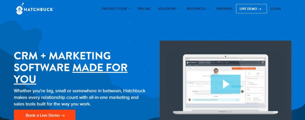 Hatchbuck marketing software