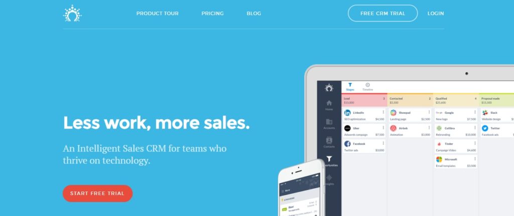 salesflare crm software