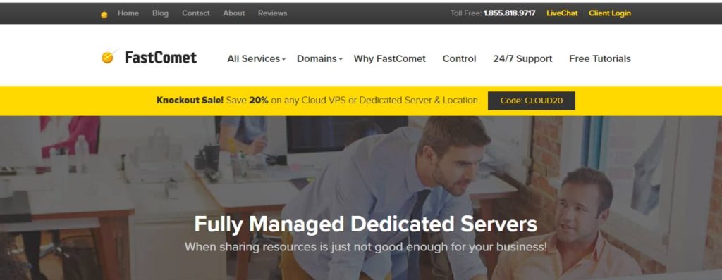 Serveur dédié géré par FastComet