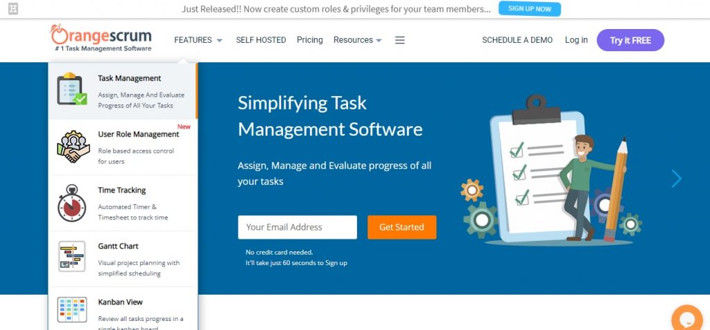 Orange Task Management