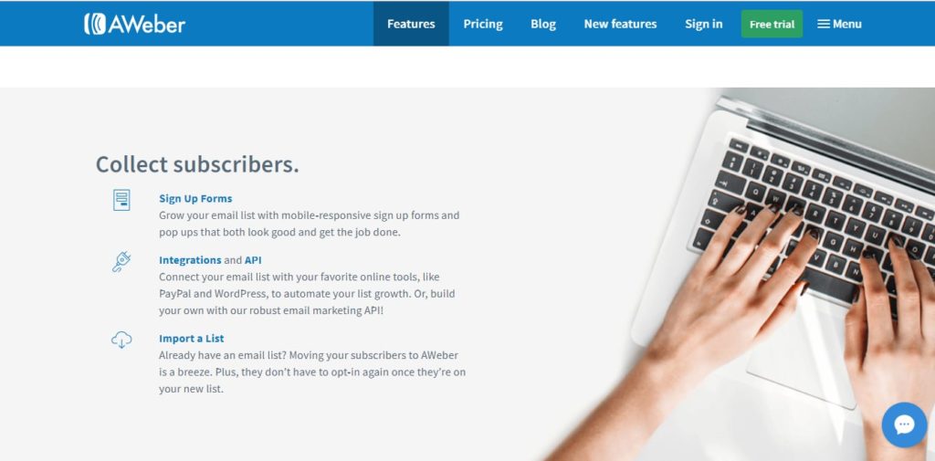 Aweber Email marketing service