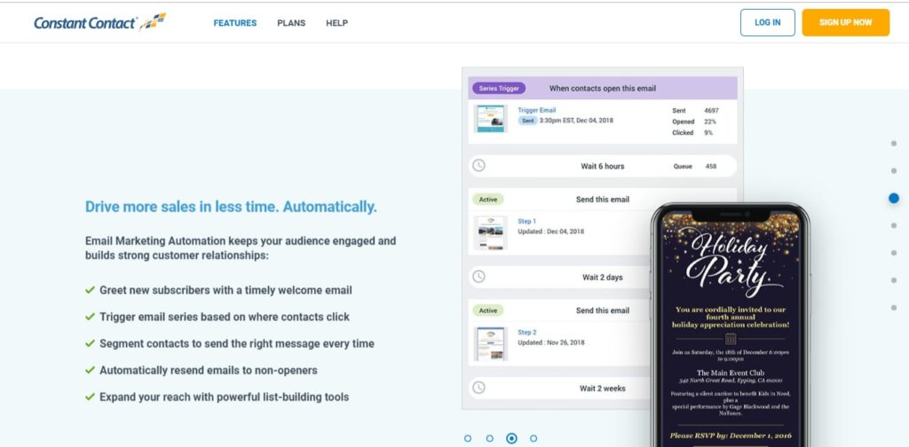 Constant Contact email software