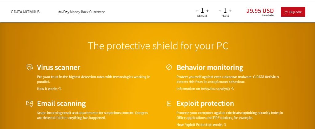 G data Internet Security
