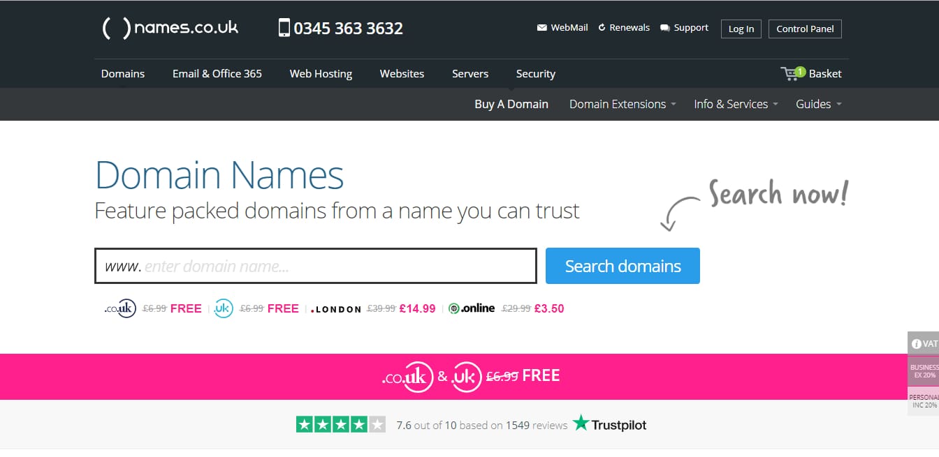 Domain Registration : Best Sites for Register & Buy Domains
