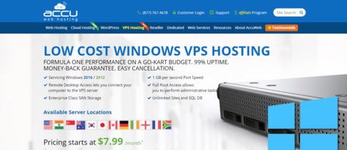 AccuWeb Hosting VPS